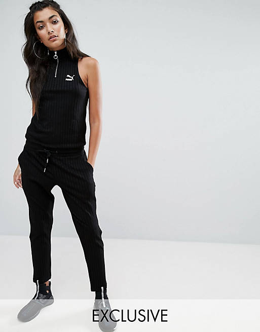 Puma Exclusive To ASOS Neck Backless Jumpsuit |