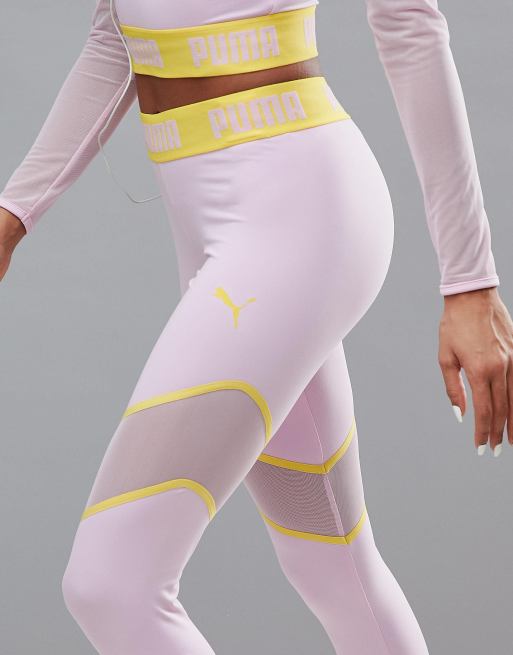 Puma Mesh Panel Active Leggings - Exclusive to ASOS