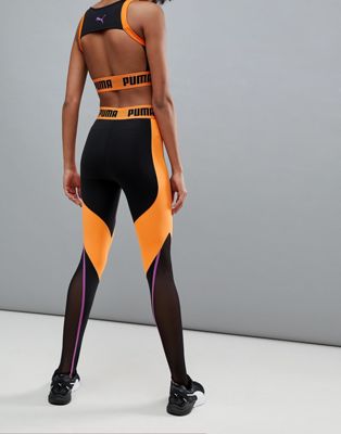Puma Exclusive To ASOS Paneled Legging In Black And Orange  Fashion  clothes women, Panel leggings, Wonder woman outfit