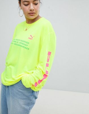 puma neon shirt