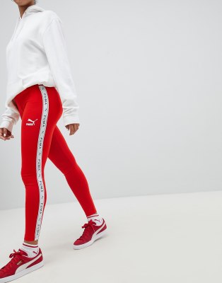 puma side stripe leggings