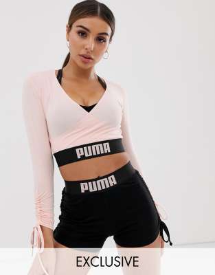 pink puma top