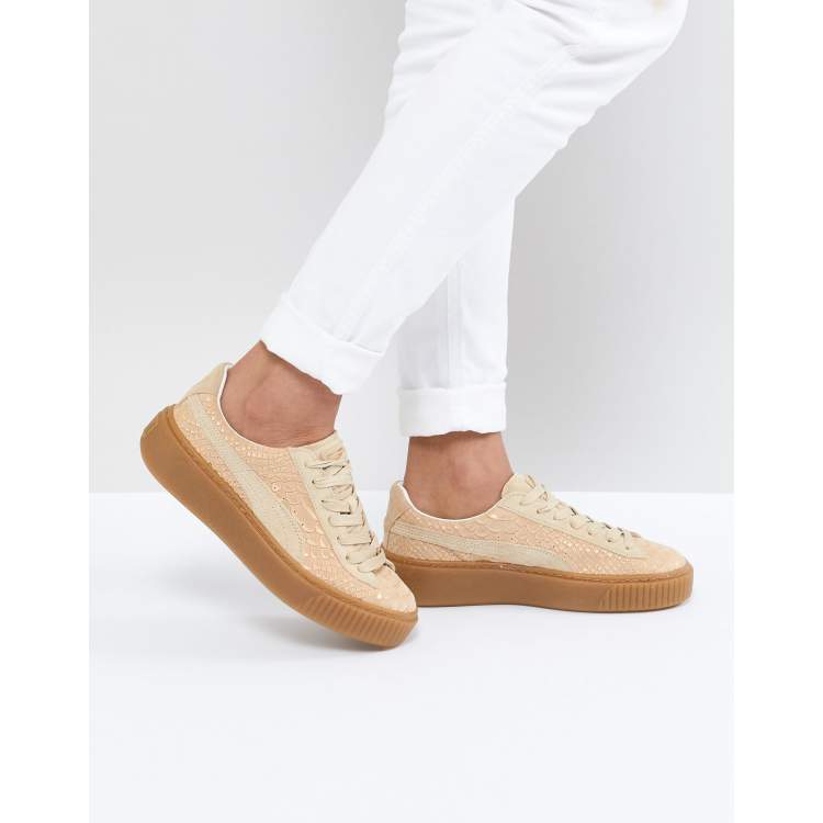 Puma – Exotische Plateau-Sneaker ASOS