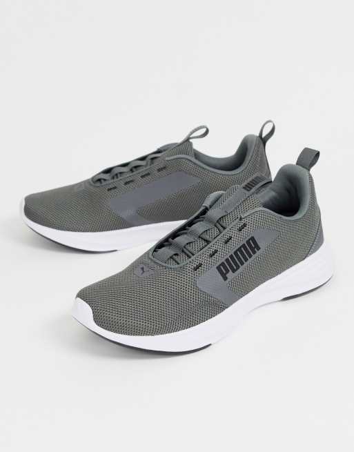 Puma extractor running sneakers in gray