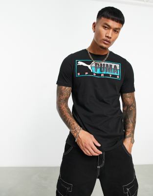 PUMA Fandom T-shirt in black