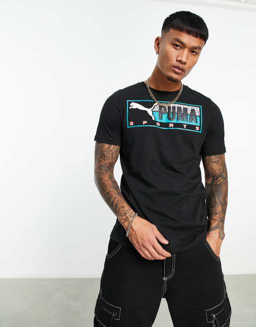 PUMA T-shirt black | ASOS