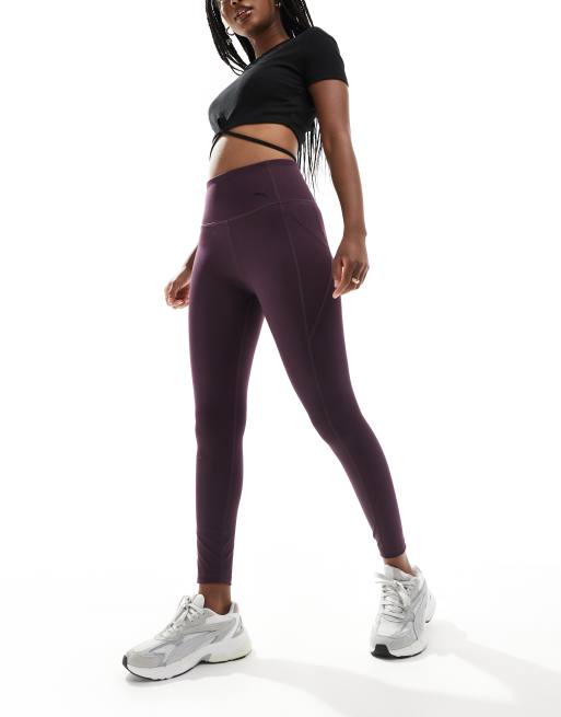 Puma Favourite forever high waist 7 8 training leggings in midnight plum ASOS