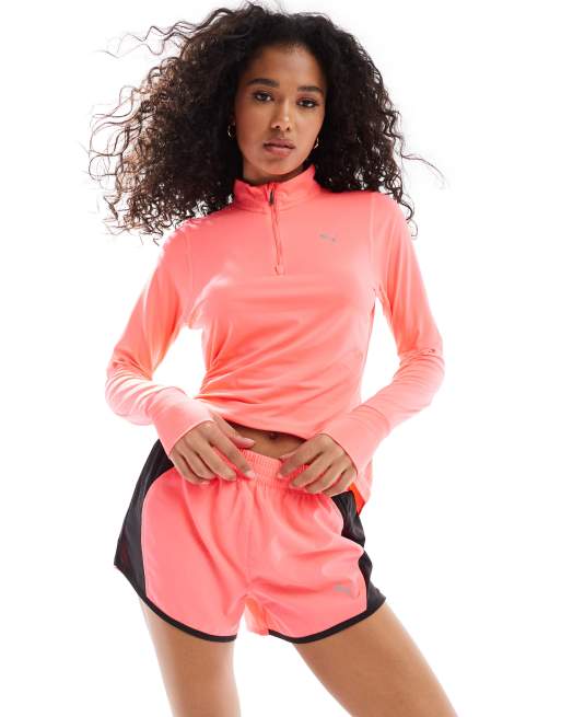 PUMA – Favourites Velocity – Neonrosa löparshorts, 3 tum
