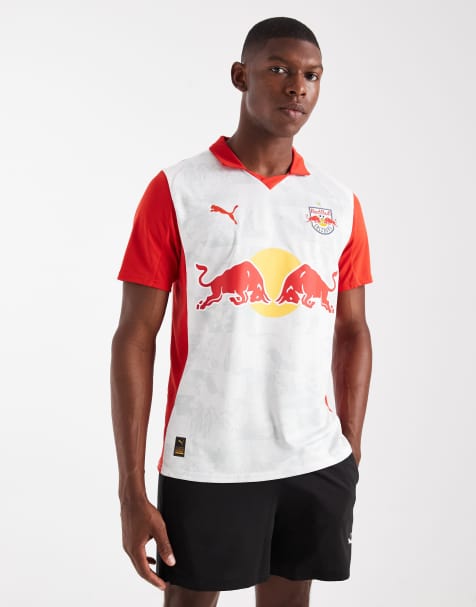 Puma Fc red bull salzburg 25/26 home jersey in puma white-puma red - view 1