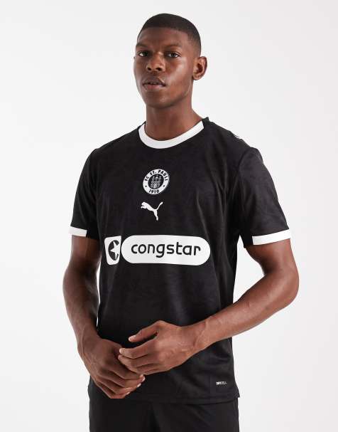 Puma FC St. Pauli 25/26 third jersey in black and white - view 1