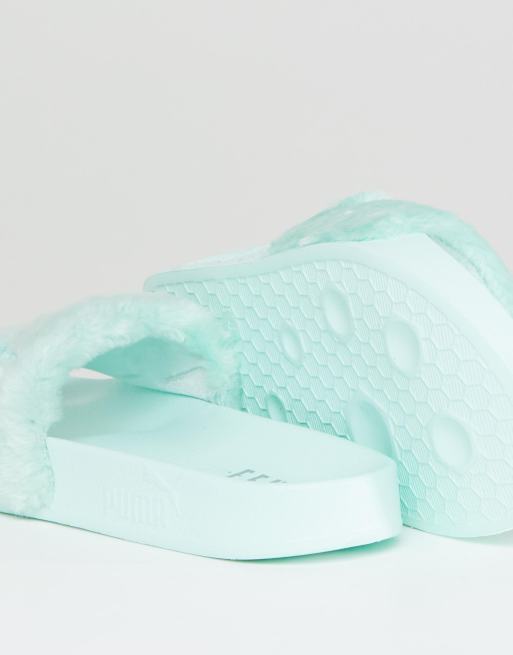 Puma fenty clearance fur slides uk