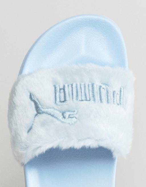 Chanclas shop puma pelo