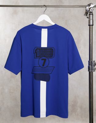 puma ferrari t shirt blue