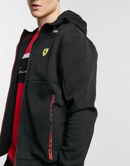 Puma ferrari hoodie black new arrivals