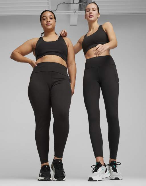 Puma Fit high waist tights in puma black