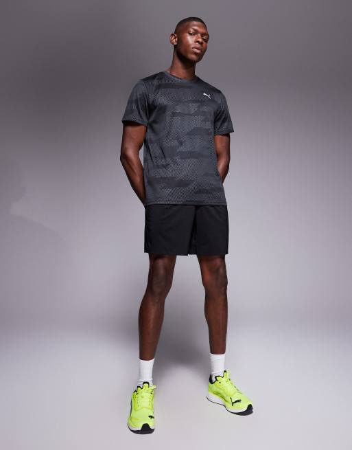 Puma Flex Jacquard t-shirt in black, 2 of 5