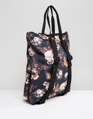 puma floral backpack