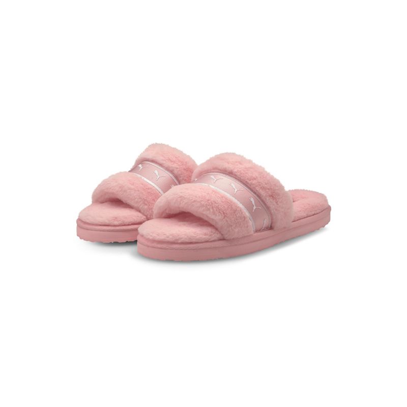 lzxvH Abbigliamento da casa Puma - Fluff - Pantofole slider rosa 