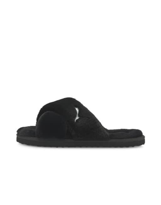 Puma furry outlet slides victoria's secret