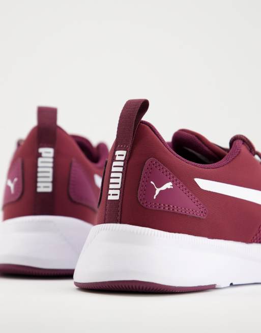 Puma – Fly Runner – Vinröda och svarta löparskor, 2 av 4