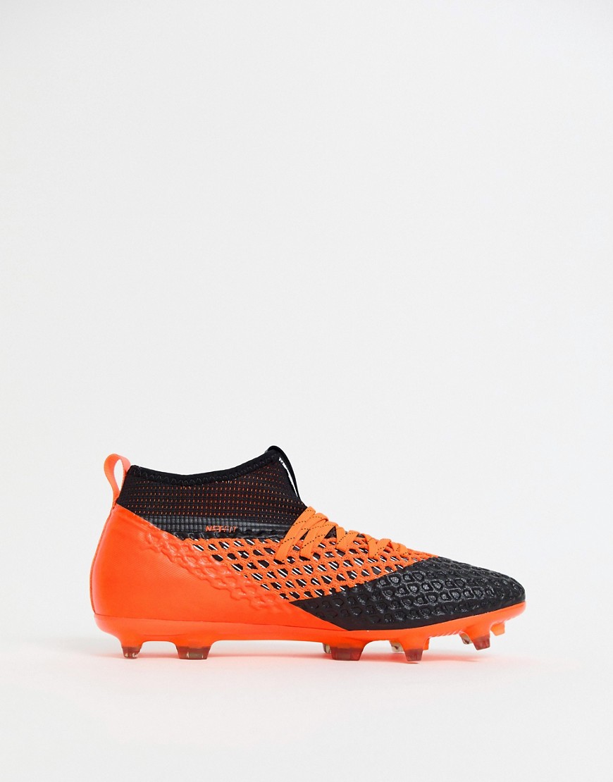 Puma Football Future 2.2 Netfit Orangea boots 104830-02-Svart