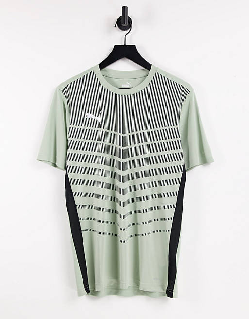 Puma Football Graphic t-shirt in grey