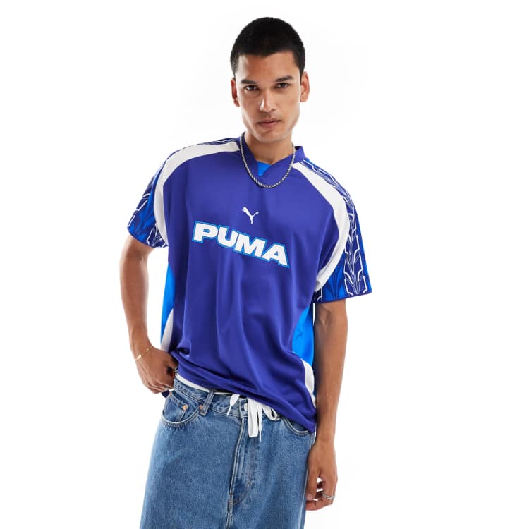 Puma blue jersey discount