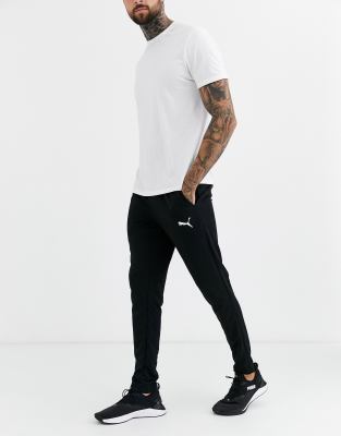 Puma Football joggers in black