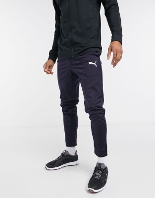 puma navy joggers