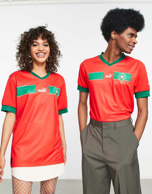 PUMA MOROCCO 2022 HOME JERSEY (RED)