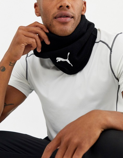 Puma Football neck warmer in black