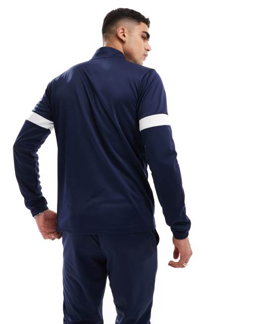 PUMA - Football Rise - Sweat à col zippé - Bleu marine, 2 de 4