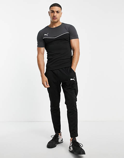 Puma Football Rise t-shirt in black