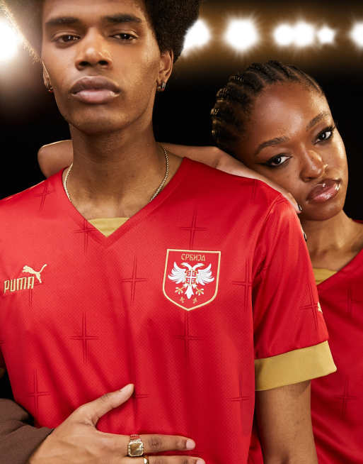 Puma Football Serbia World Cup 2022 unisex home shirt in red