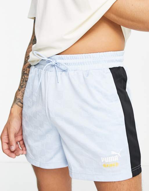 Blue puma outlet football shorts