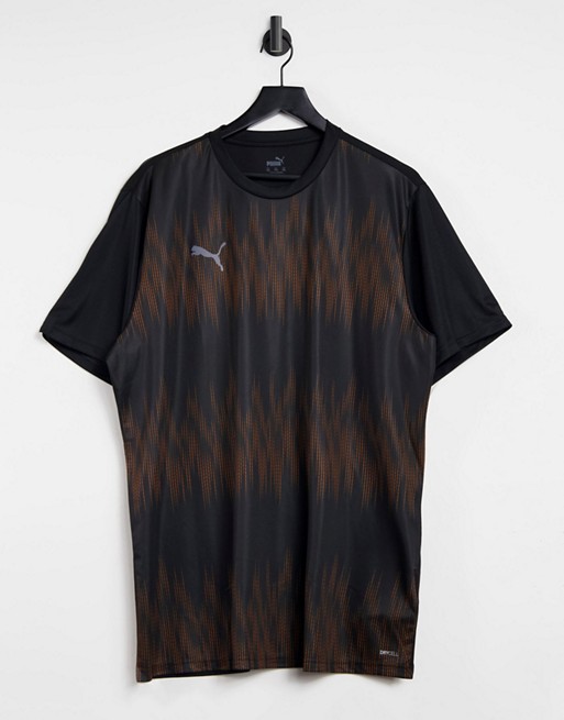 Puma Football t-shirt in black