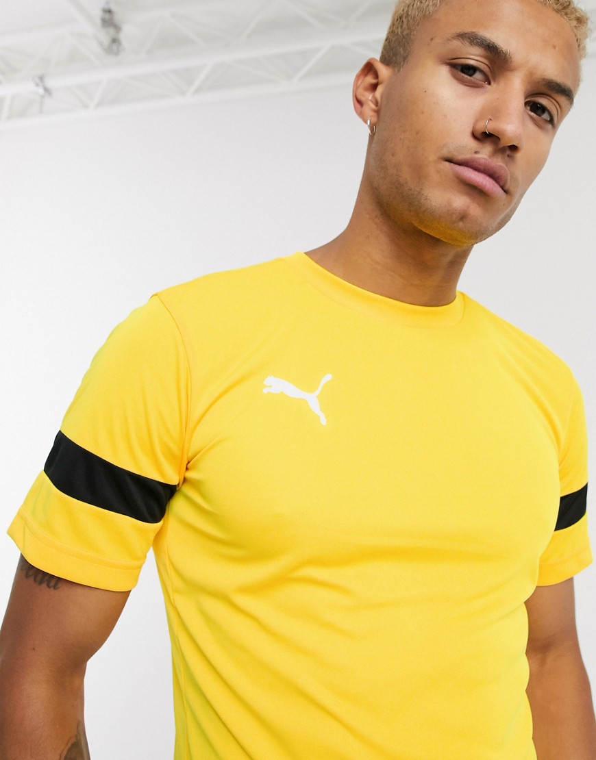 Puma Football t-shirt in yellow