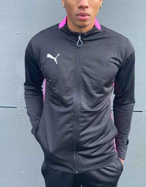 Puma Skinny Fit Tracksuit Set In Black Exclusive to ASOS