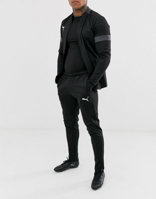 Puma Football tracksuit in black with 