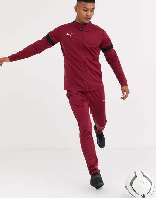 Puma red outlet tracksuit