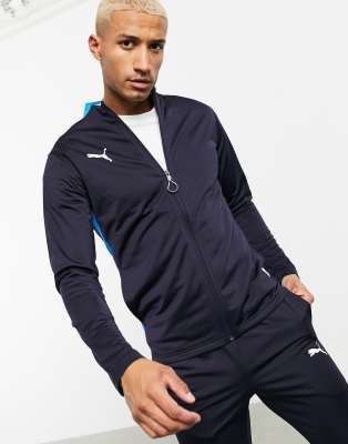 Puma Football Tracksuit In Navy | ModeSens