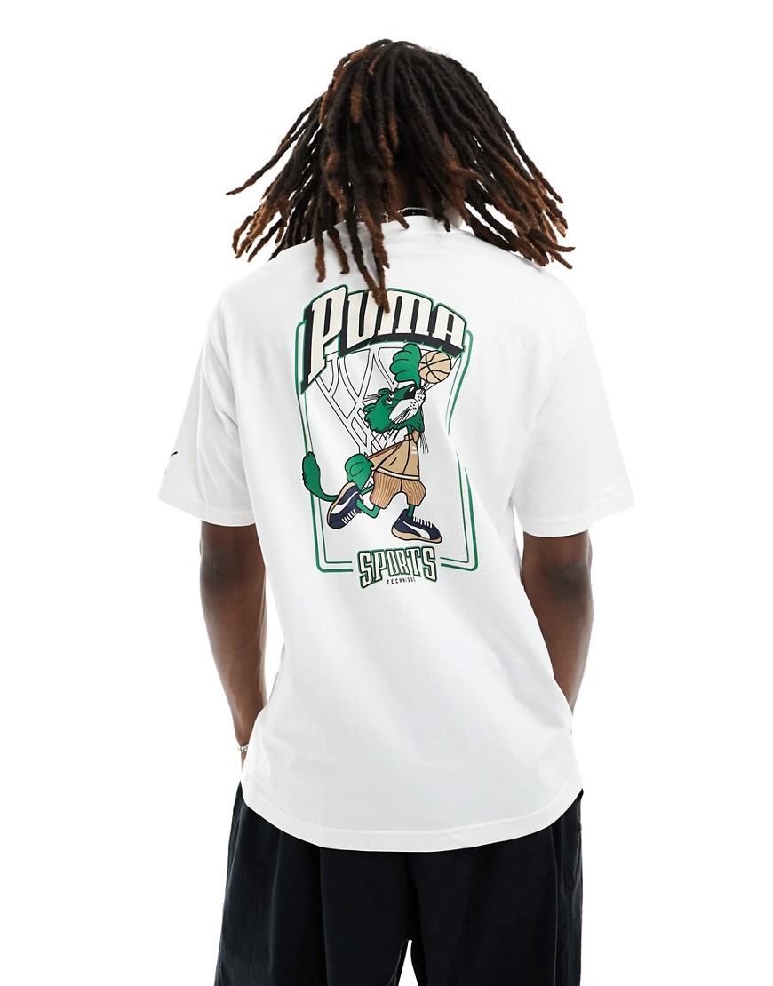 Puma For The Fanbase graphic t-shirt in white