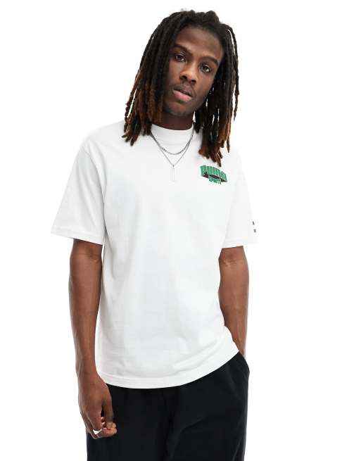 PUMA For The Fanbase graphic t shirt in white ASOS