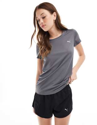 PUMA - Funktions-T-Shirt in Grau