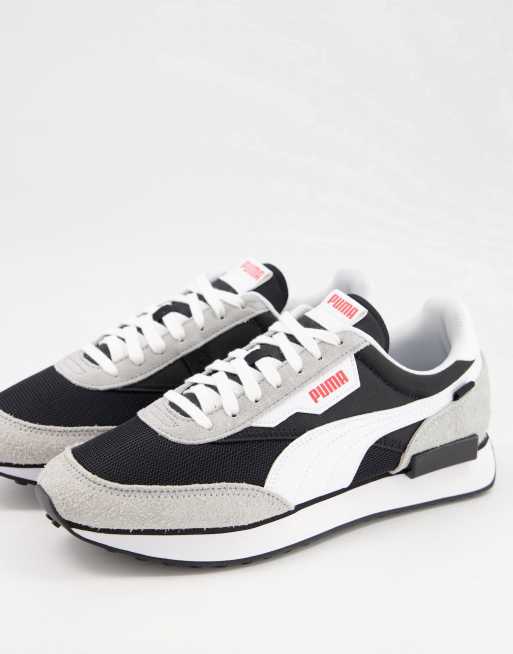 Puma Future Rider Double Trainers In Grey Parfaire