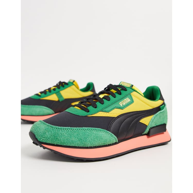 Puma Future Rider Grona Sneakers Asos