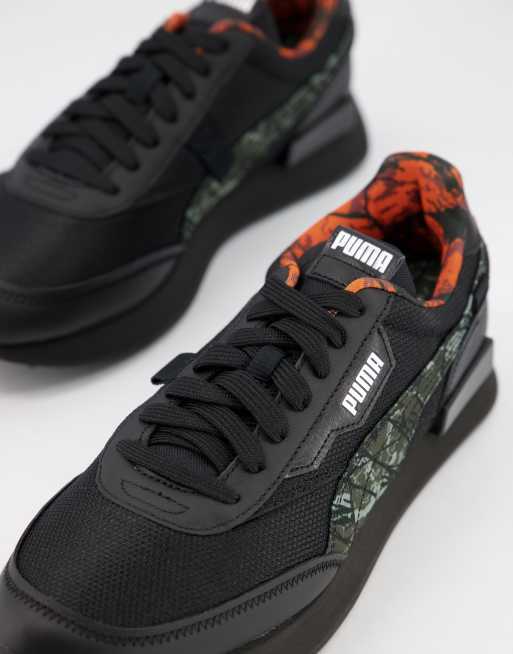 Puma Future Rider Interstellar Sneakers In Black Asos