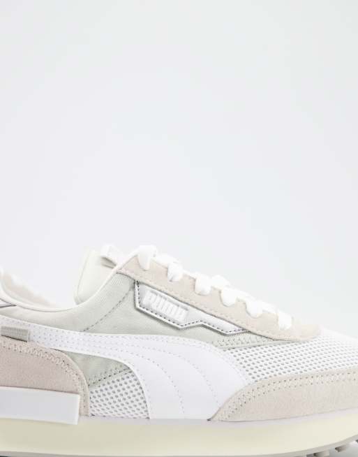 Puma Future Rider Metal Trainers In Grey Asos