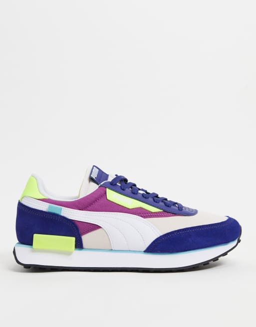 Puma rose et bleu hot sale