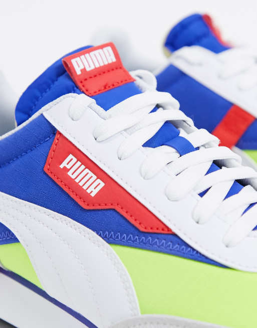 Puma Future Rider play on sneakers in multi ASOS